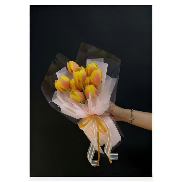 Orange Tulip Bouquet