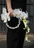 Pearl Orchid Bridal Bouquet