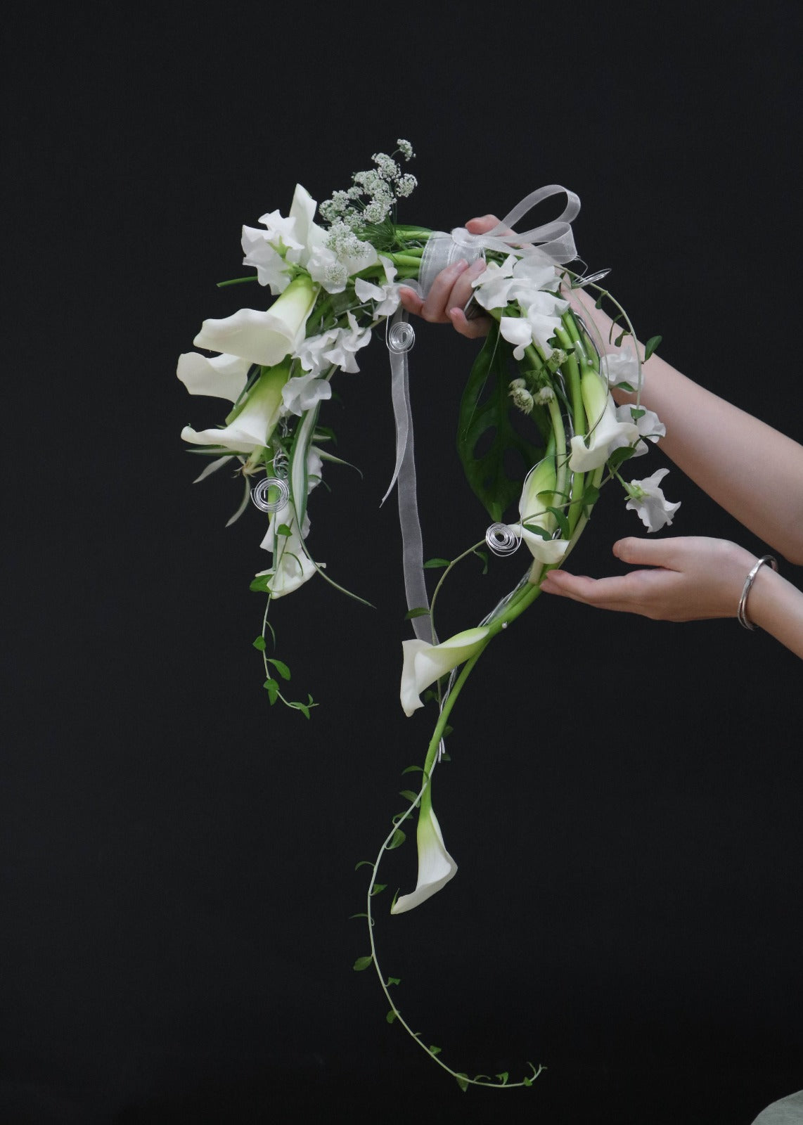Crescent Moon Bridal Bouquet