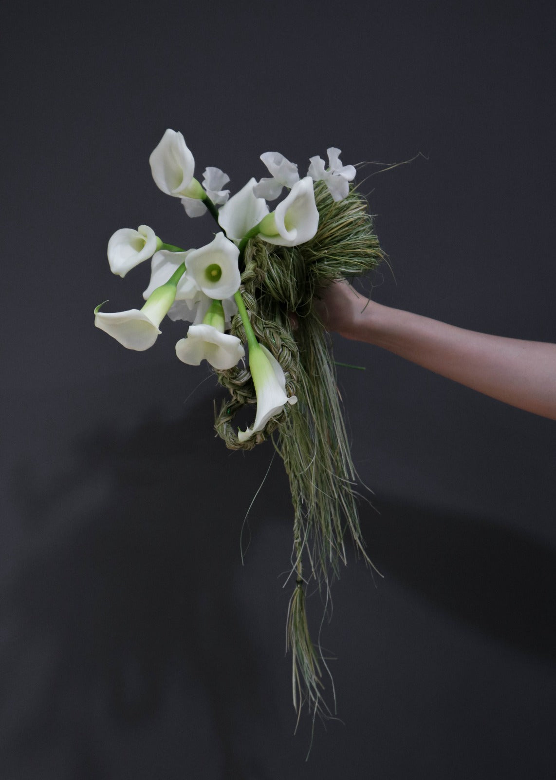 Woven Calla Bridal Bouquet