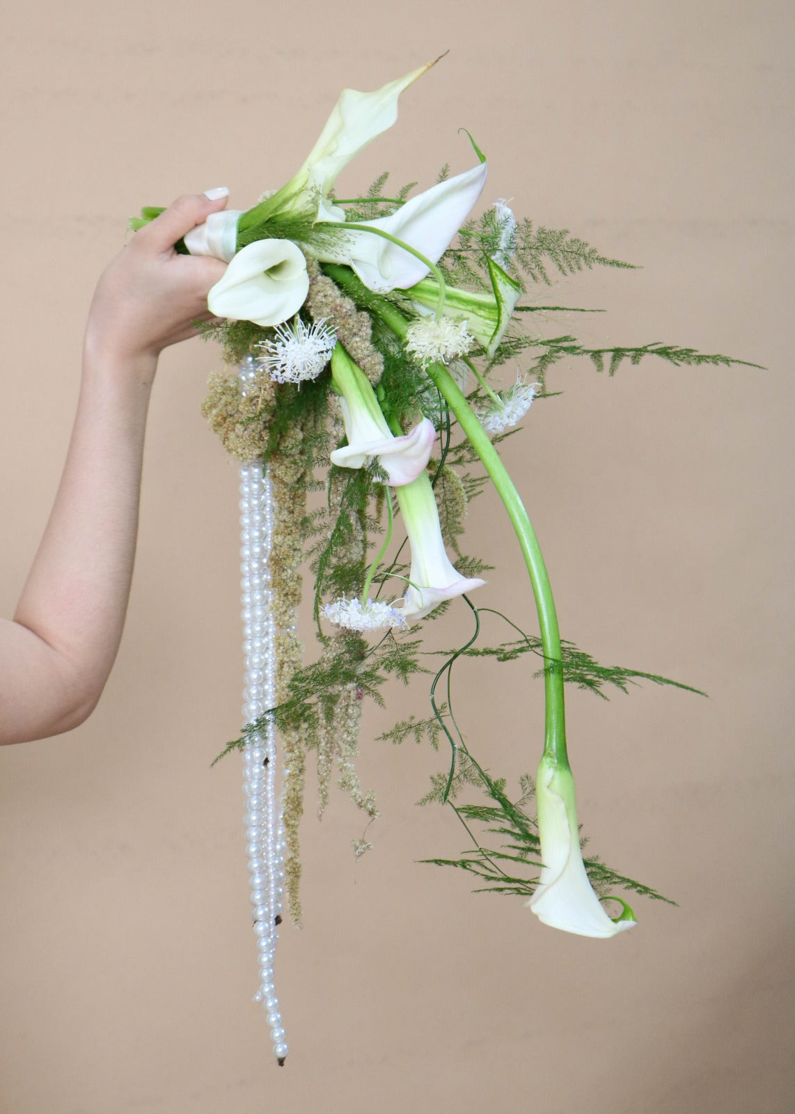 Ivory Cascade Bridal Bouquet