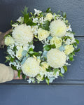 Pure Grace Sympathy Wreath (45cm)