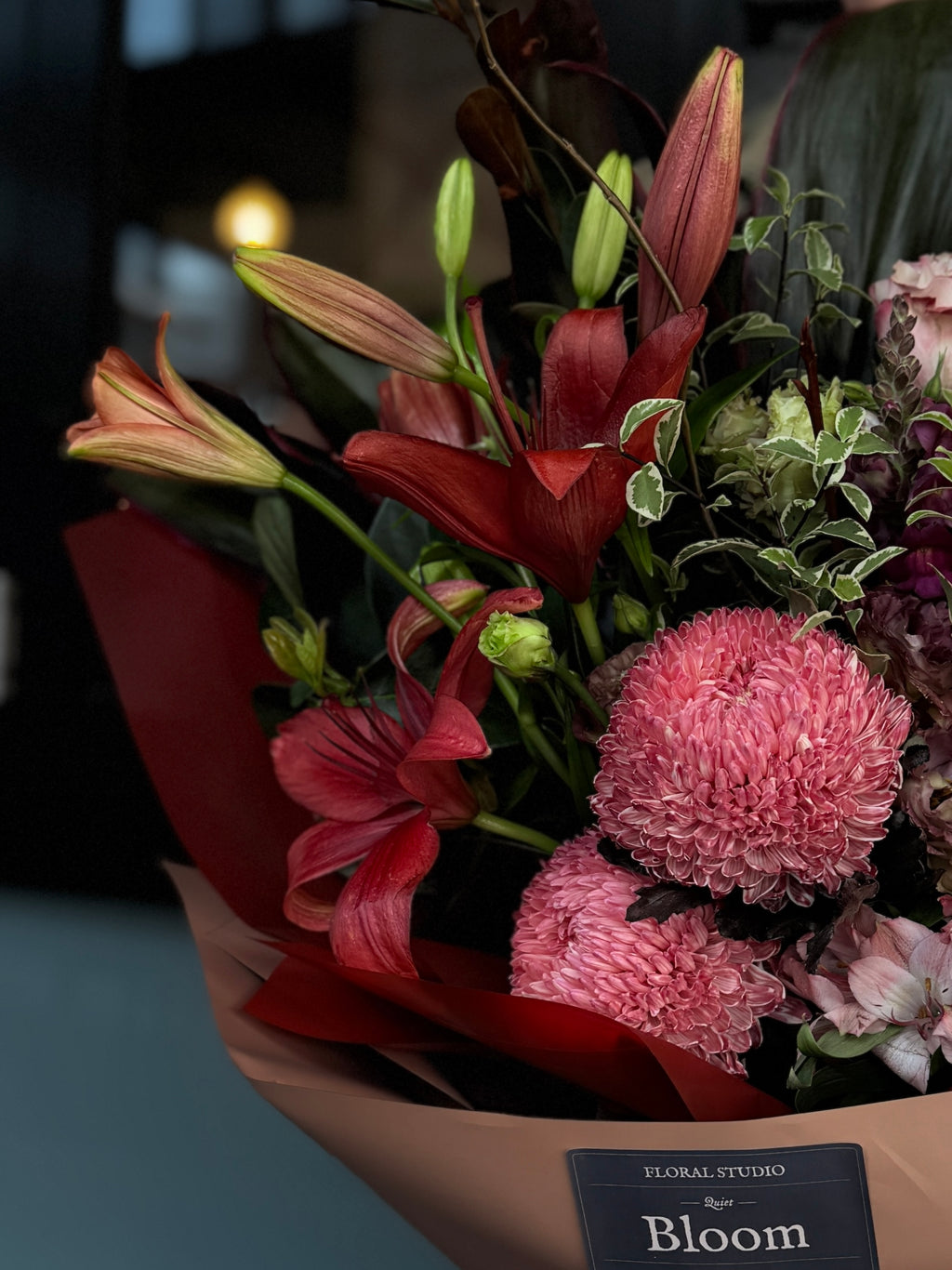 Crimson Blush Bouquet