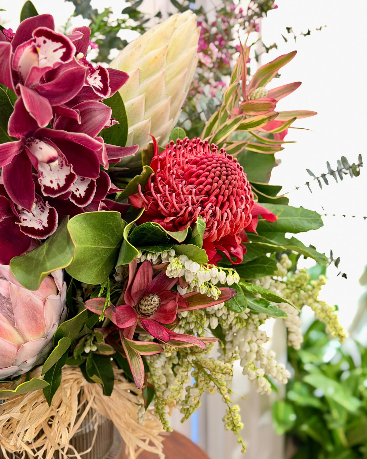 Australian Native Vase Arrangement