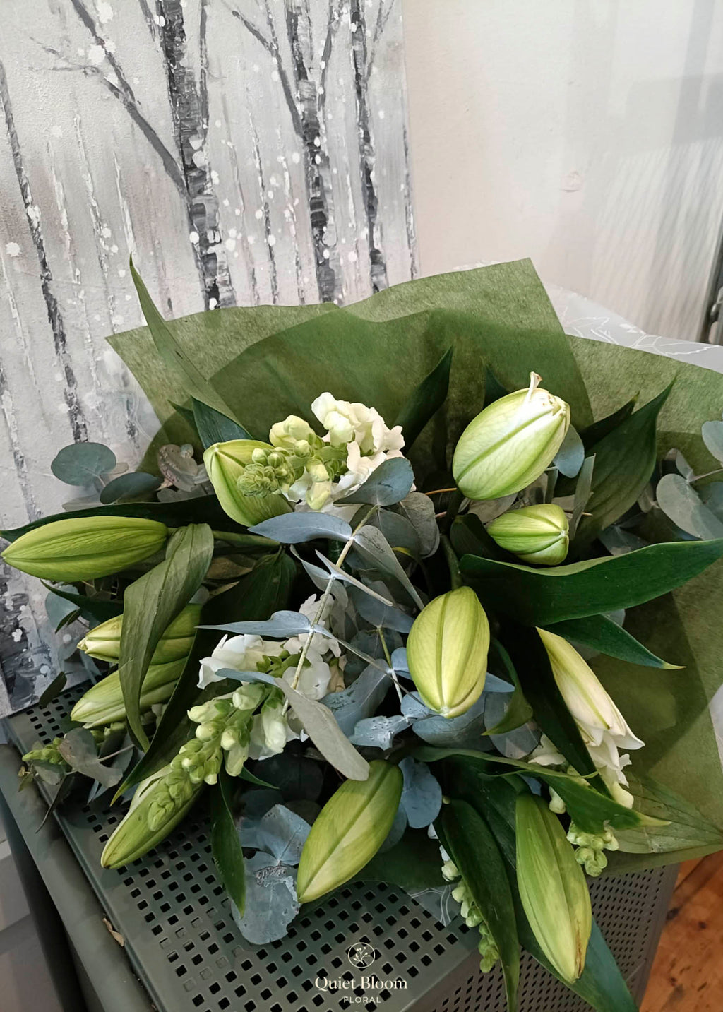 Pure Whisper – Oriental Lily Bouquet