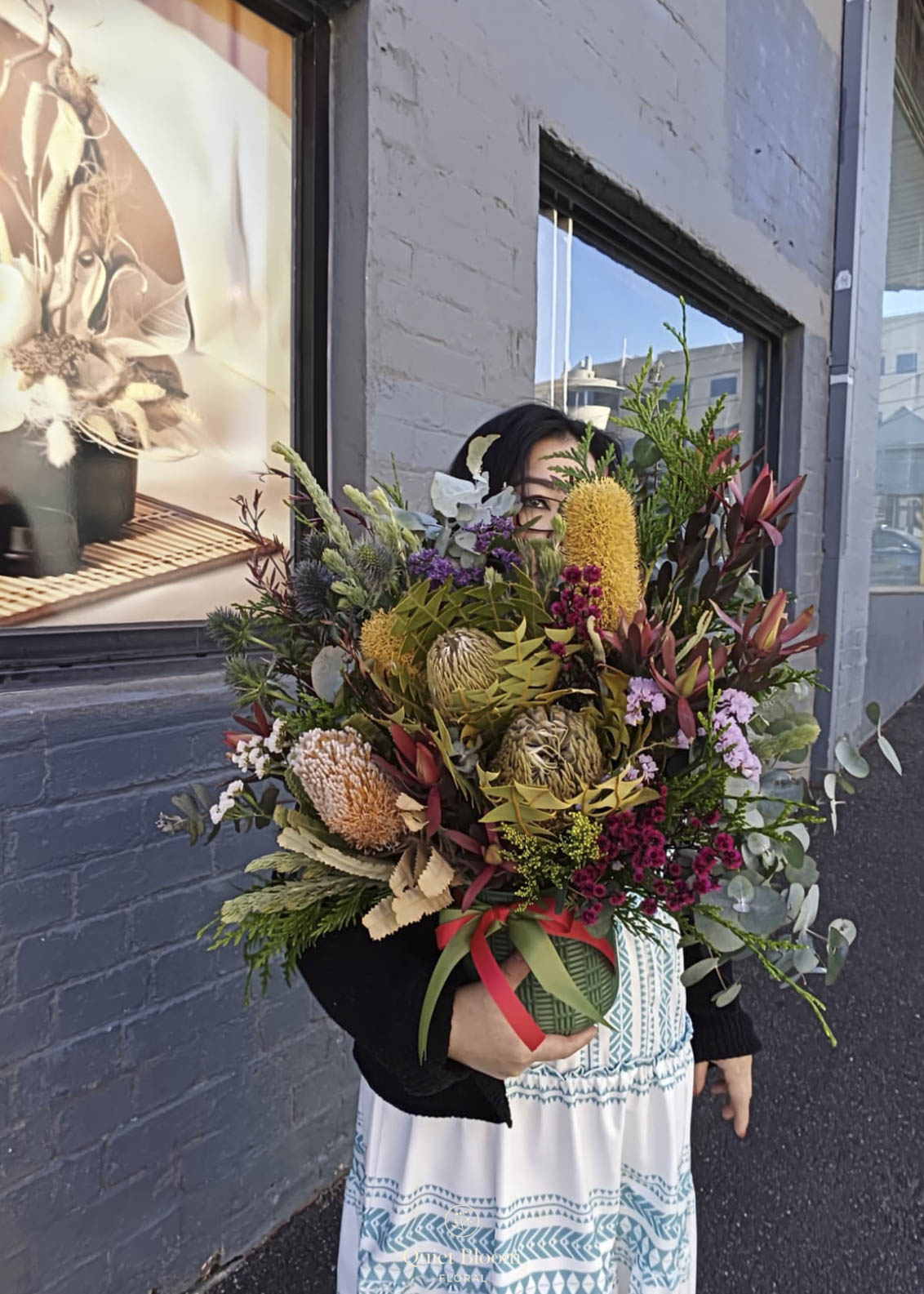 Native vase arrangement