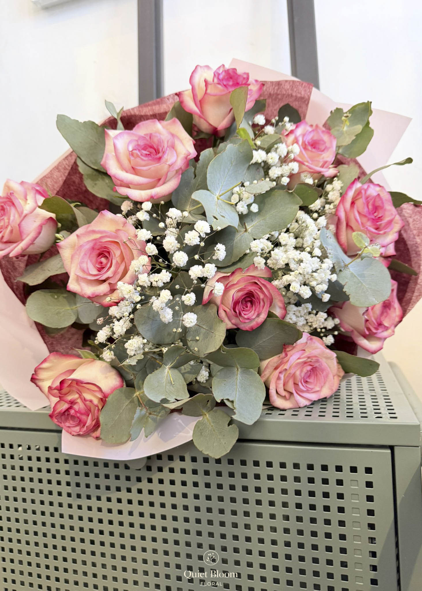 Blush Pink Rose Bouquet