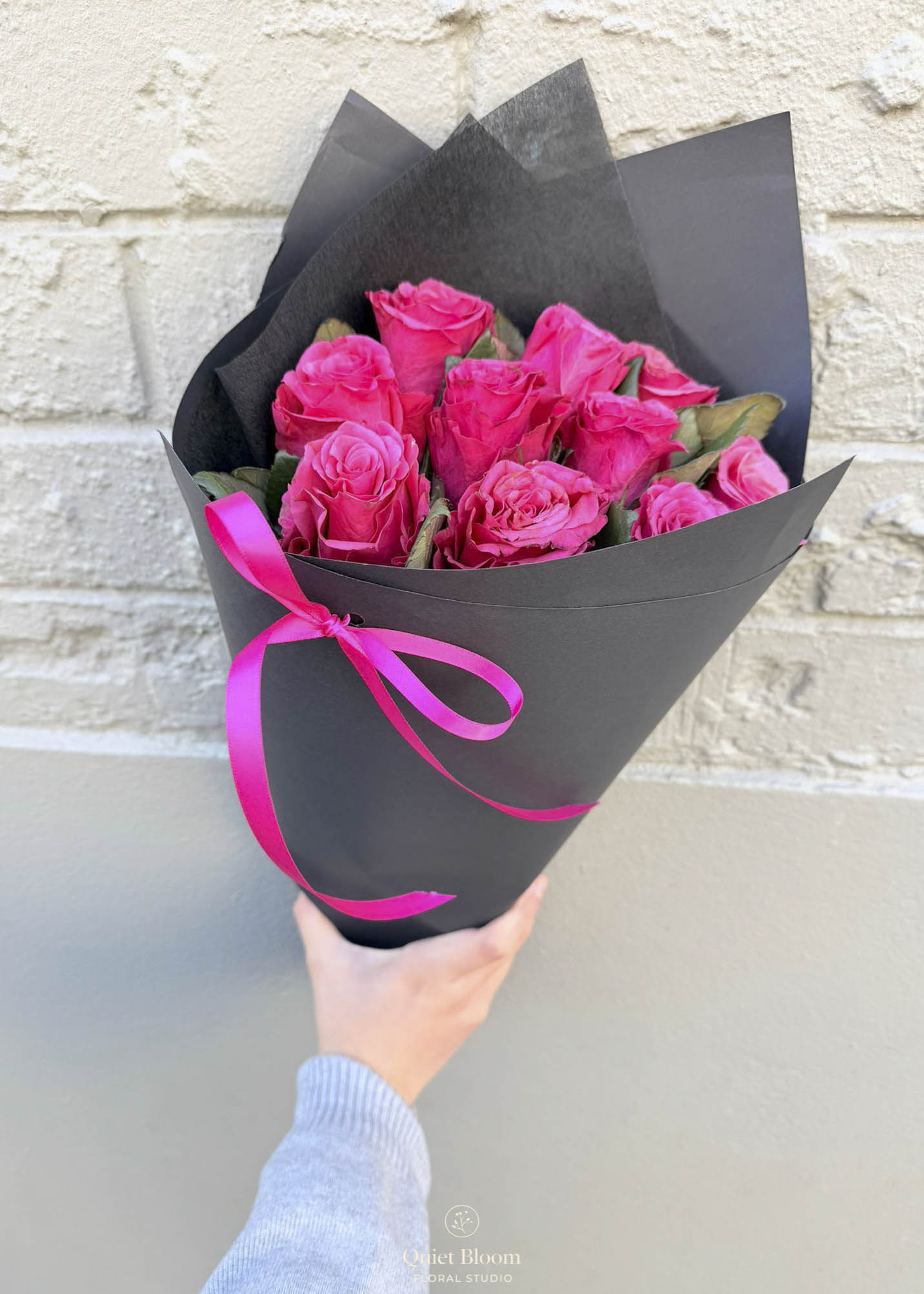 Simple Hot Pink Roses
