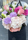 Rose & Hydrangea Pot Arrangement