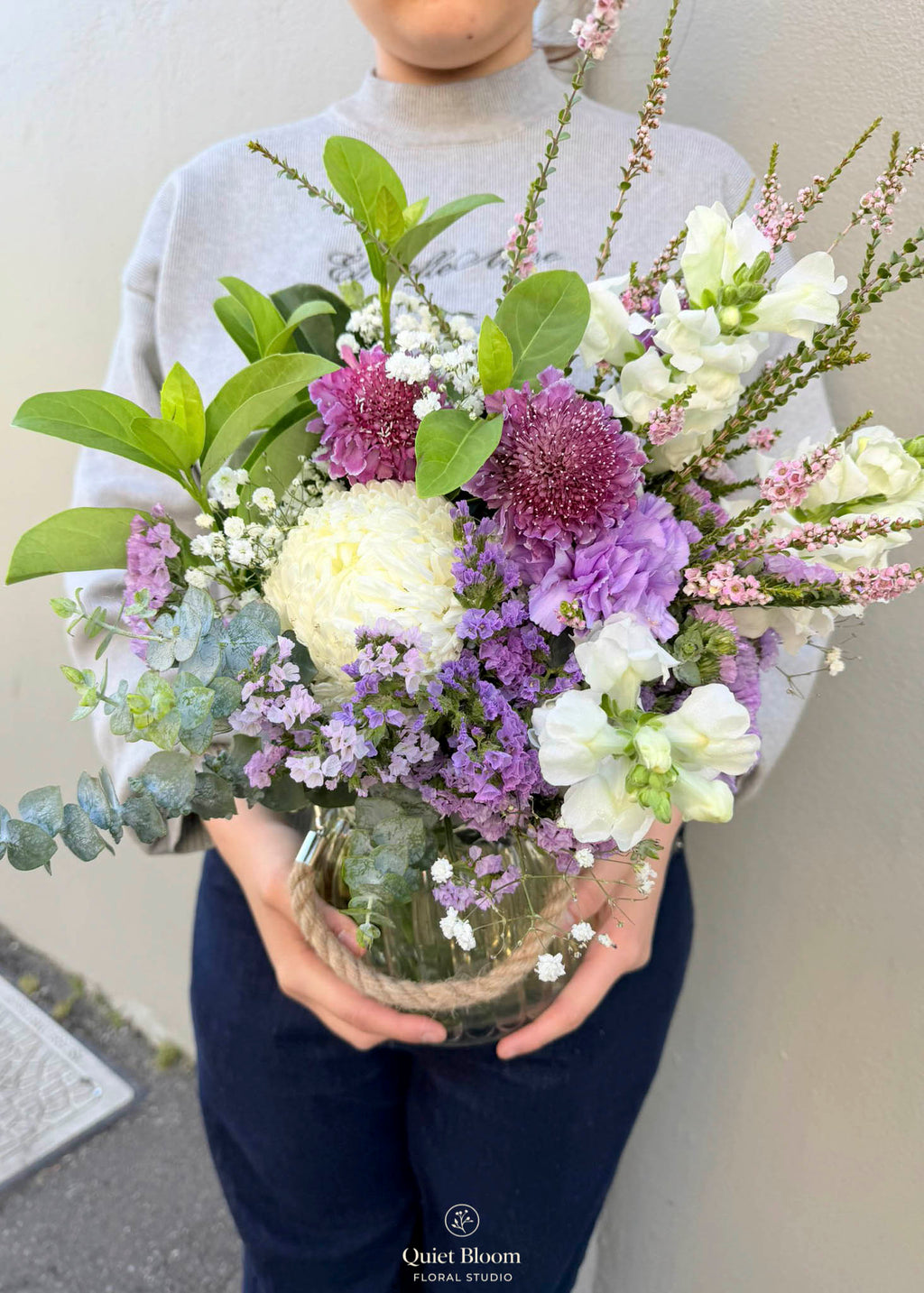 Lavender Meadow – Seasonal Vase Arrangement