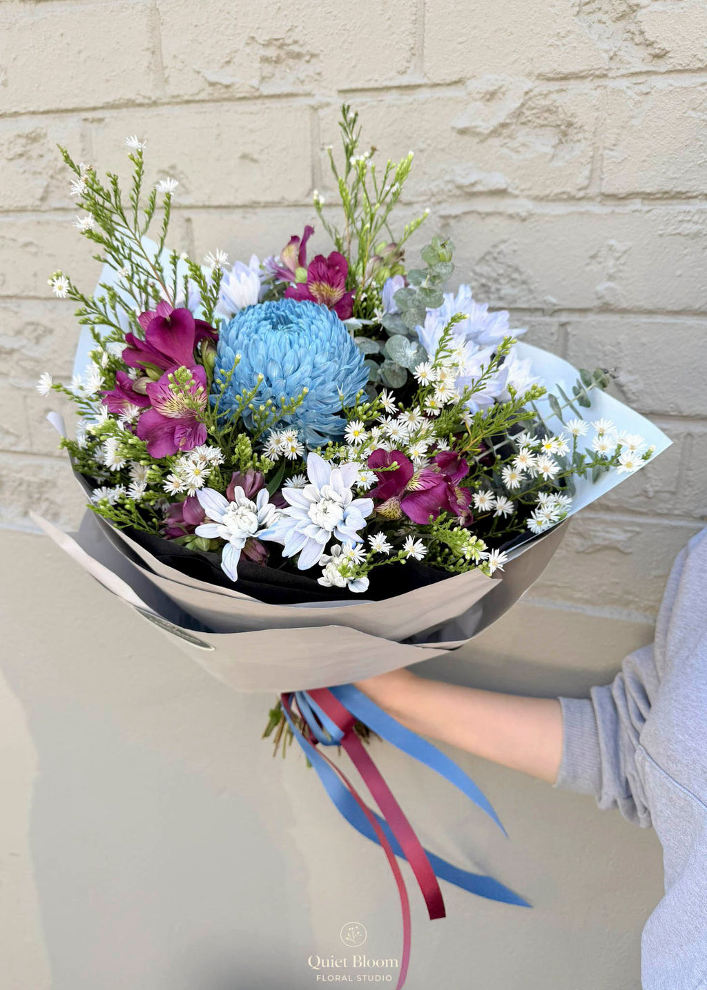 Seasonal Blue & Wild Bouquet