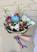 Seasonal Blue & Wild Bouquet
