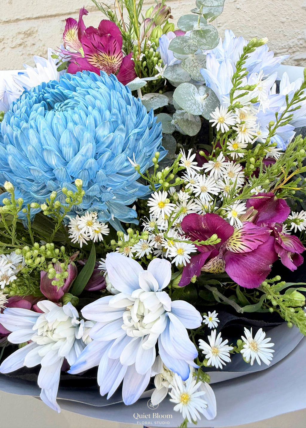 Seasonal Blue & Wild Bouquet