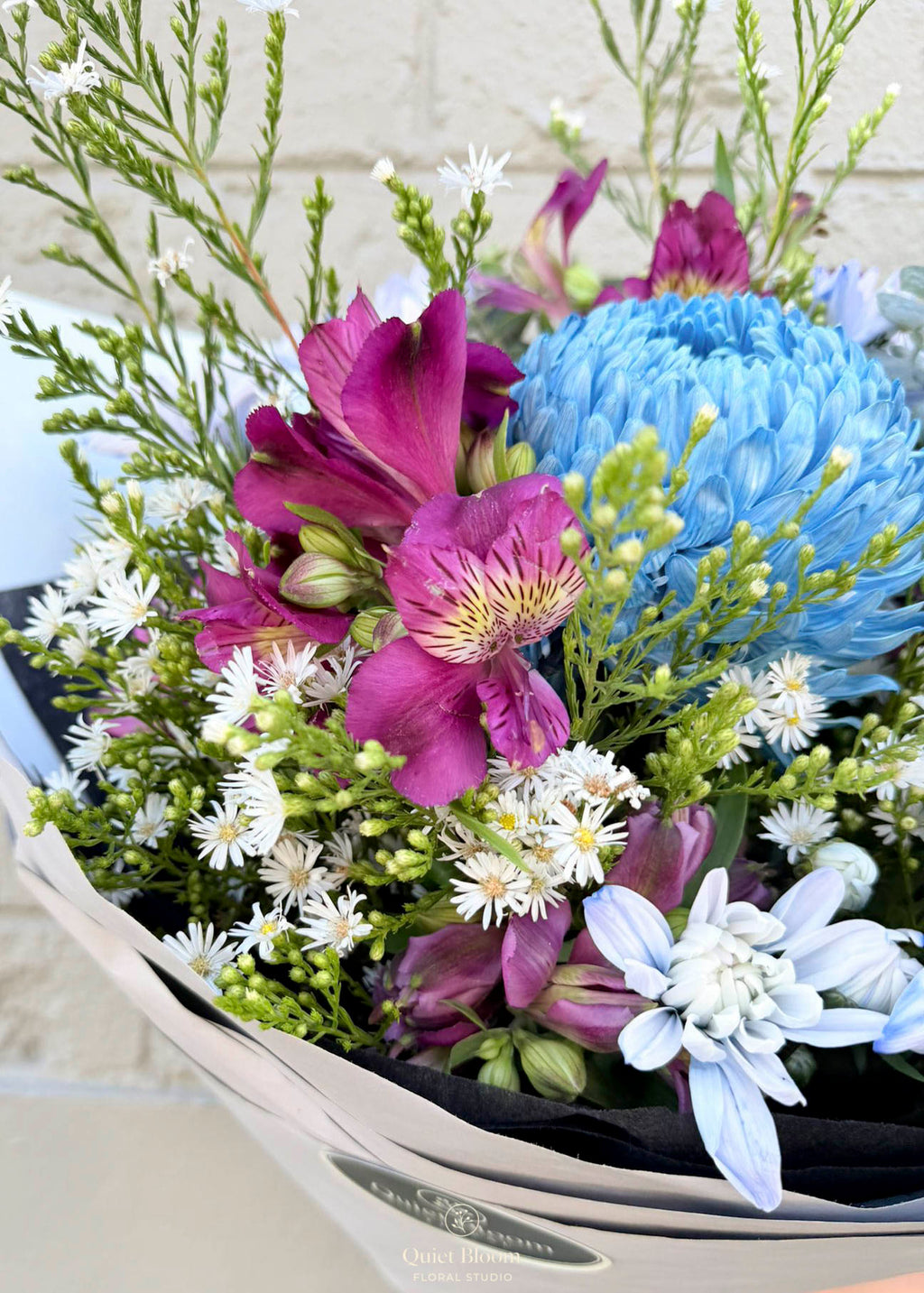 Seasonal Blue & Wild Bouquet