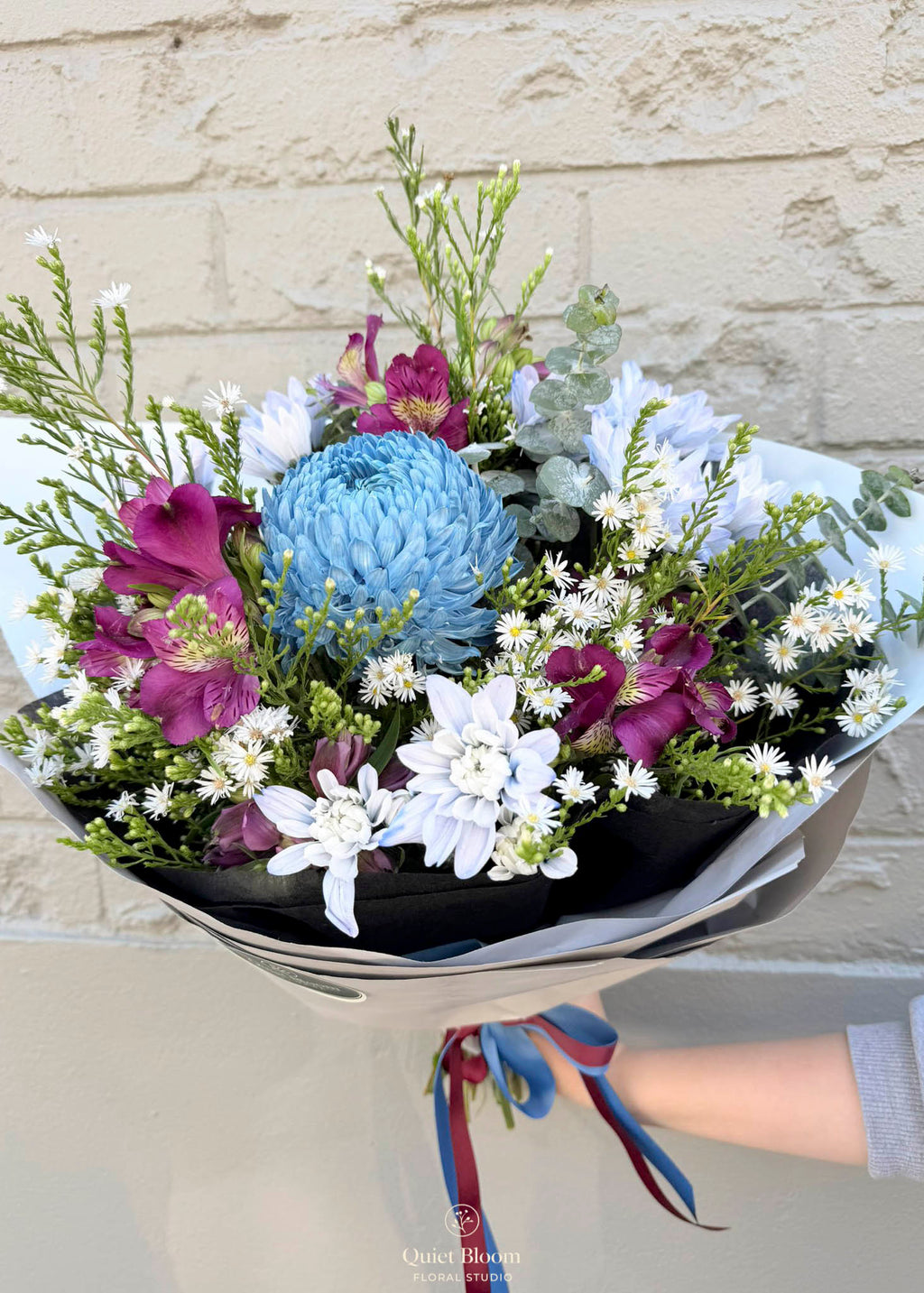 Seasonal Blue & Wild Bouquet