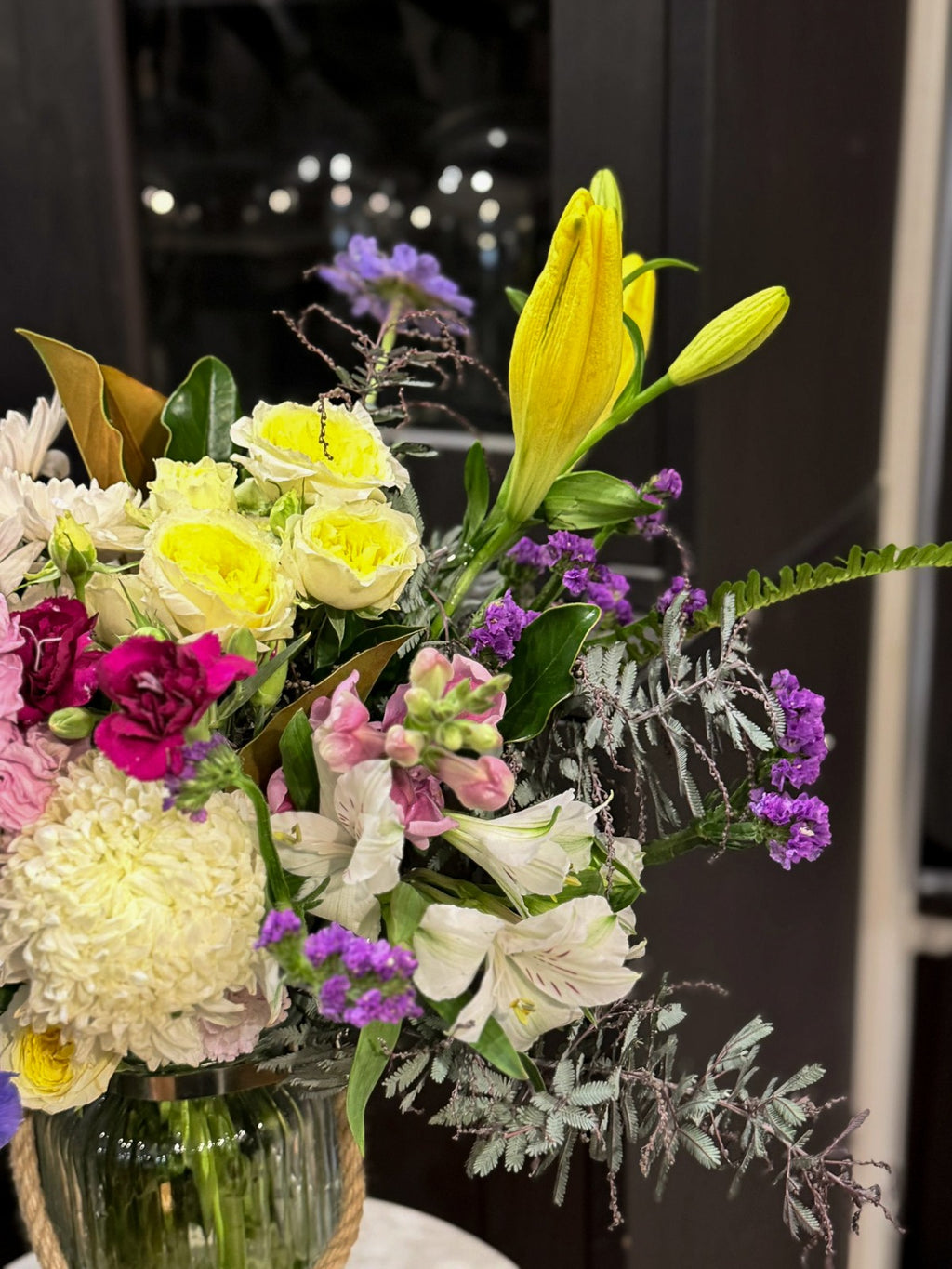 Soft Gathering - vase arrangement
