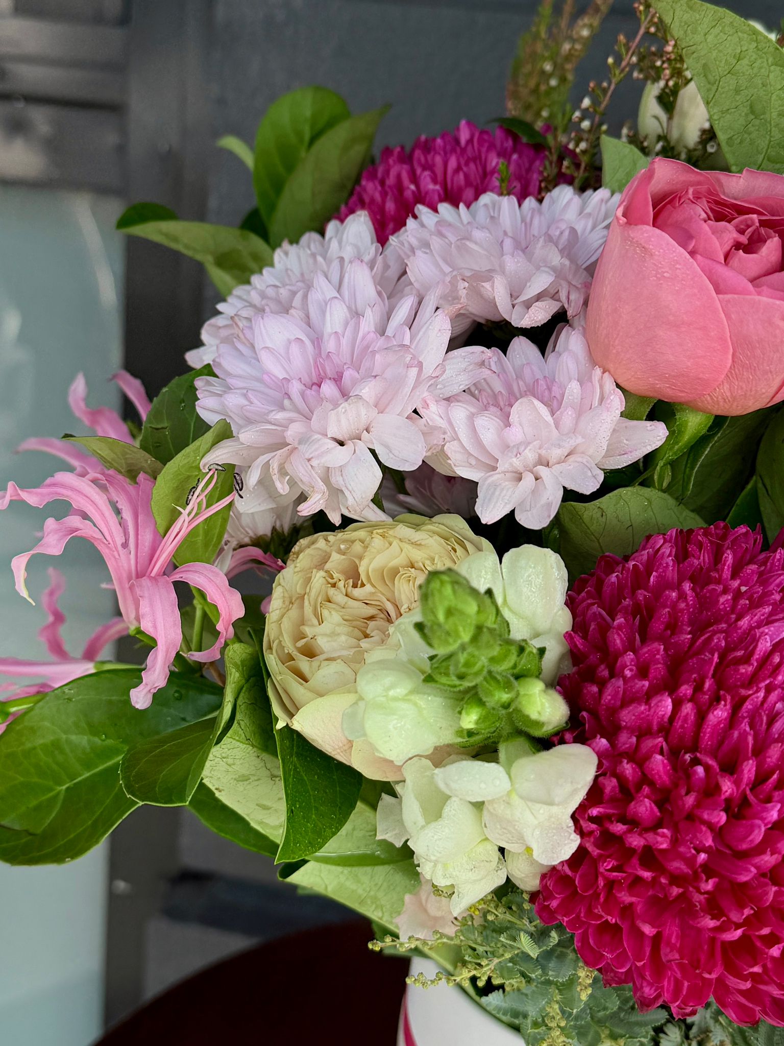 Pink Velvet Vase