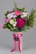 Pink Velvet Vase
