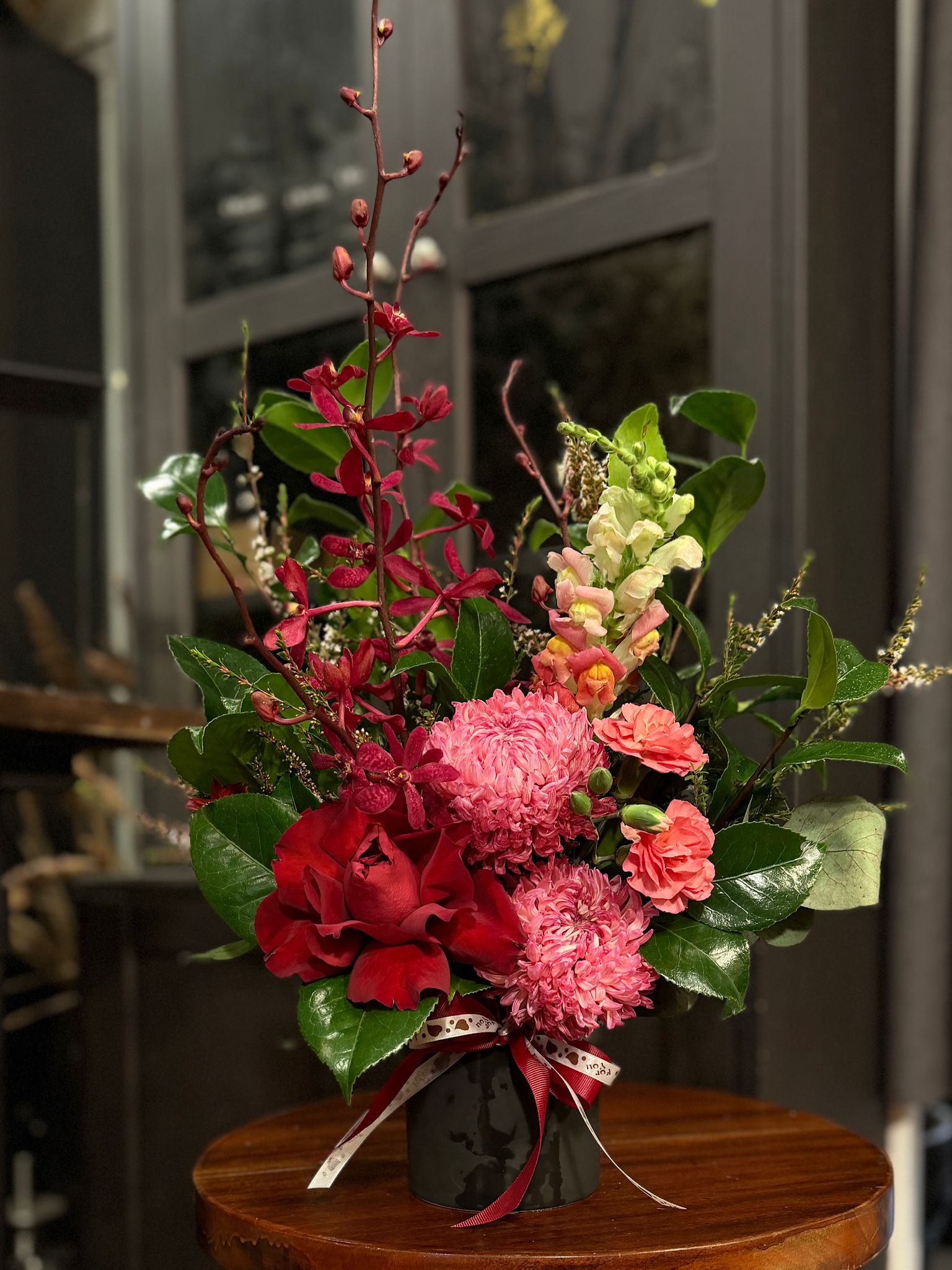 Crimson Blush Arrangement