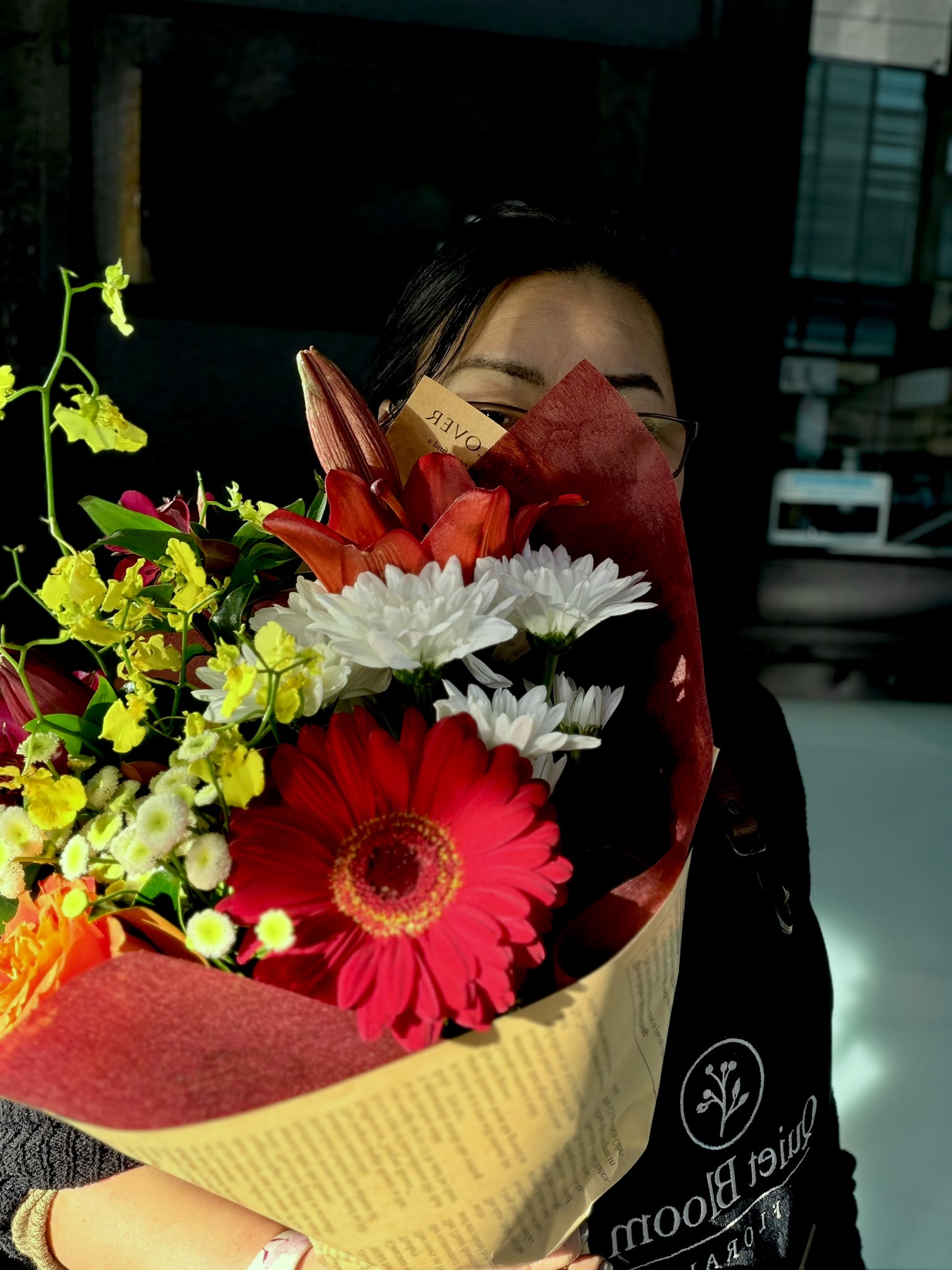 Bright Celebration Posy