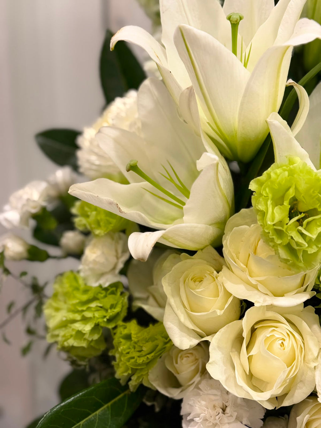 White Sympathy Arrangement