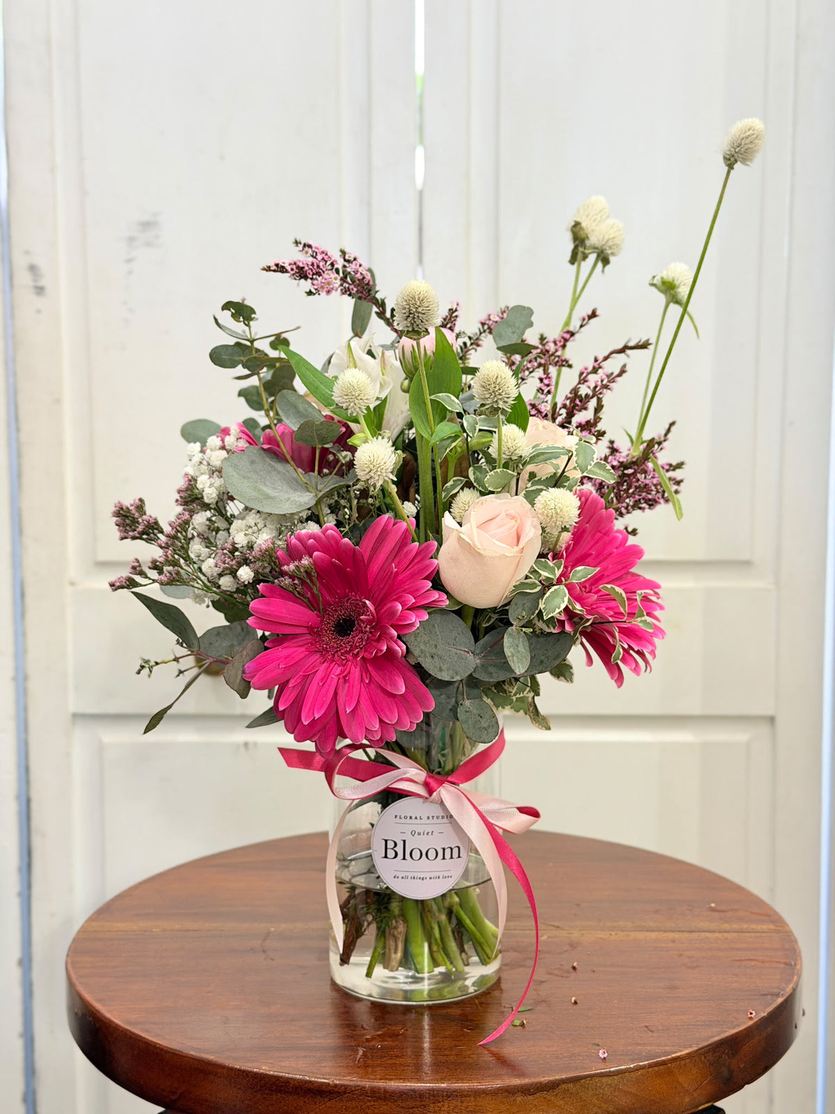 Bright Wishes – Hospital Flower Vase