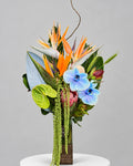 Tropical Statement – Orchid & Protea Arrangement