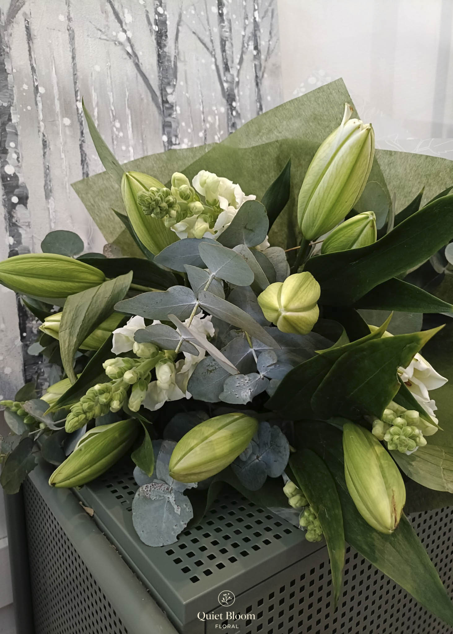 Pure Whisper – Oriental Lily Bouquet