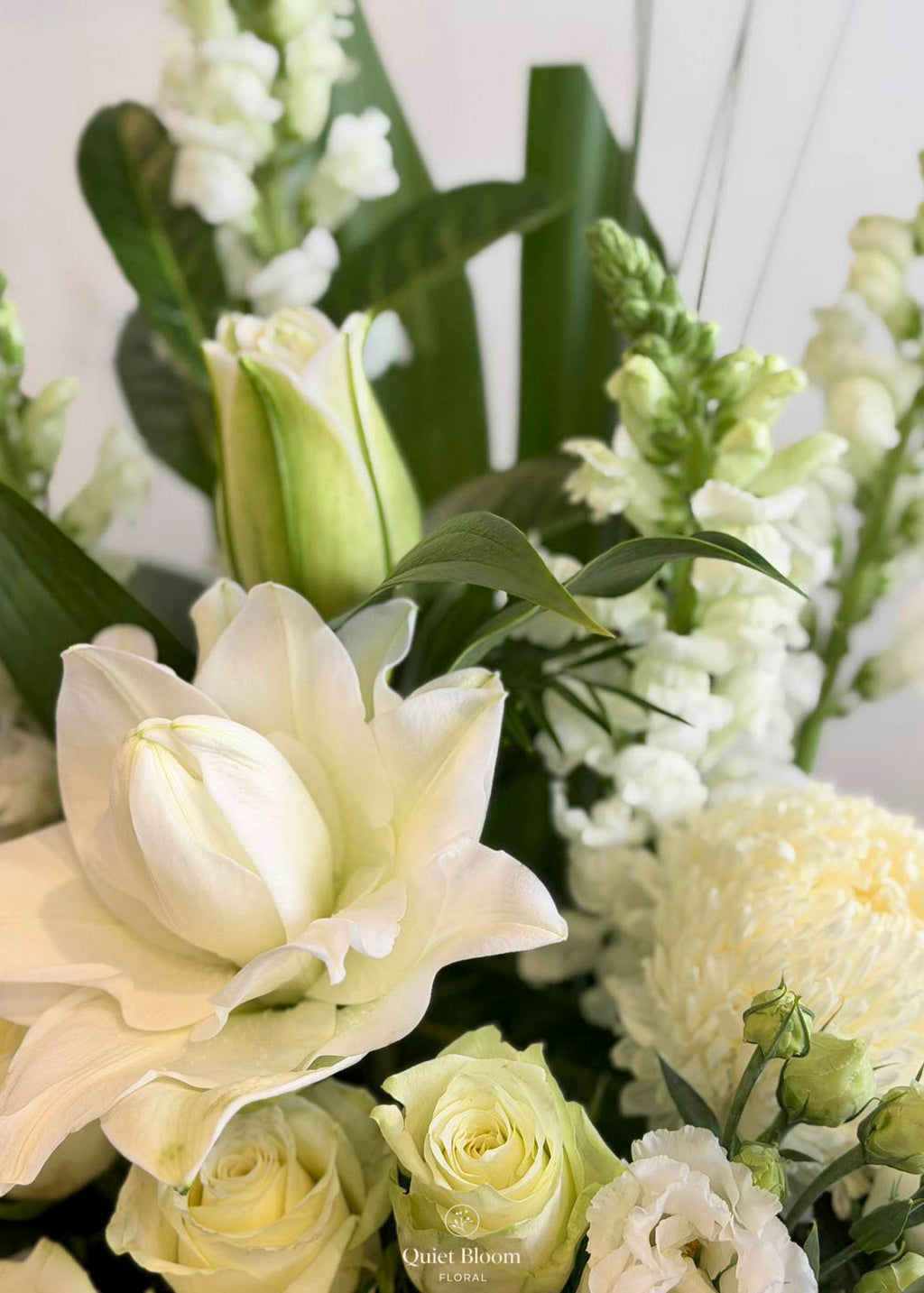 White Sympathy Arrangement