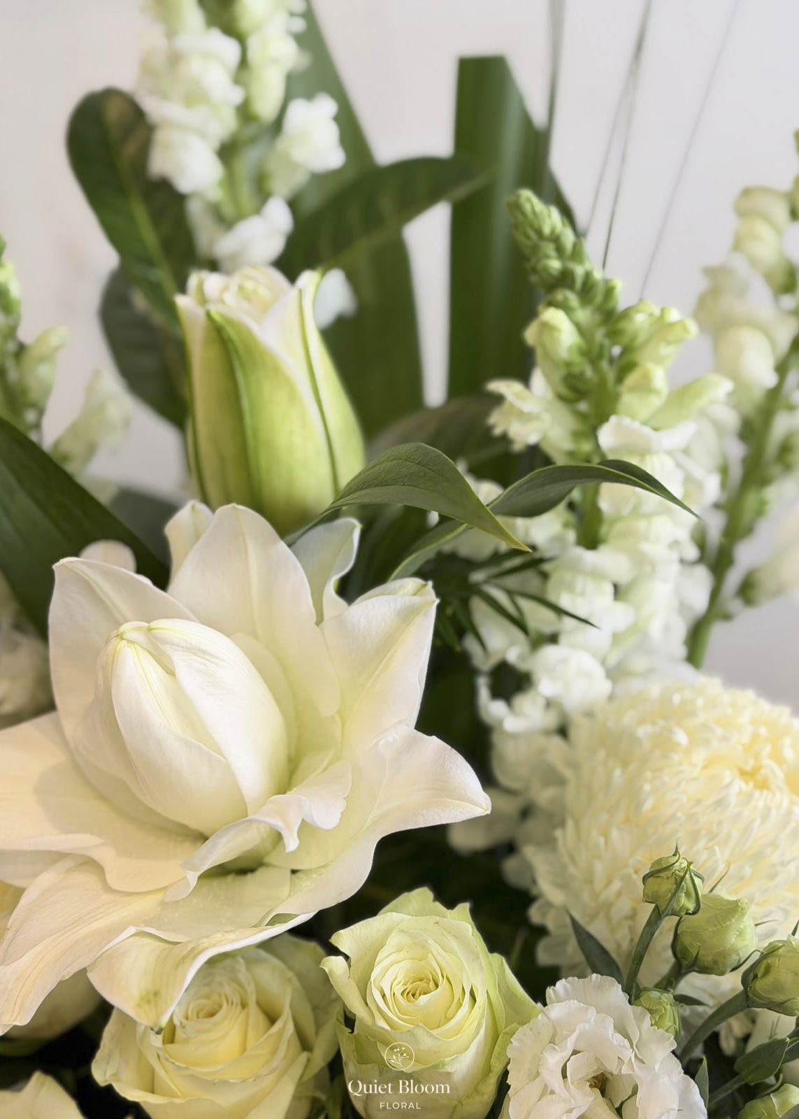 White Sympathy Arrangement