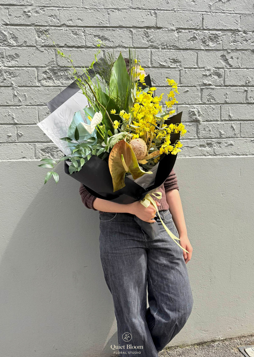 Golden Botanical Bouquet