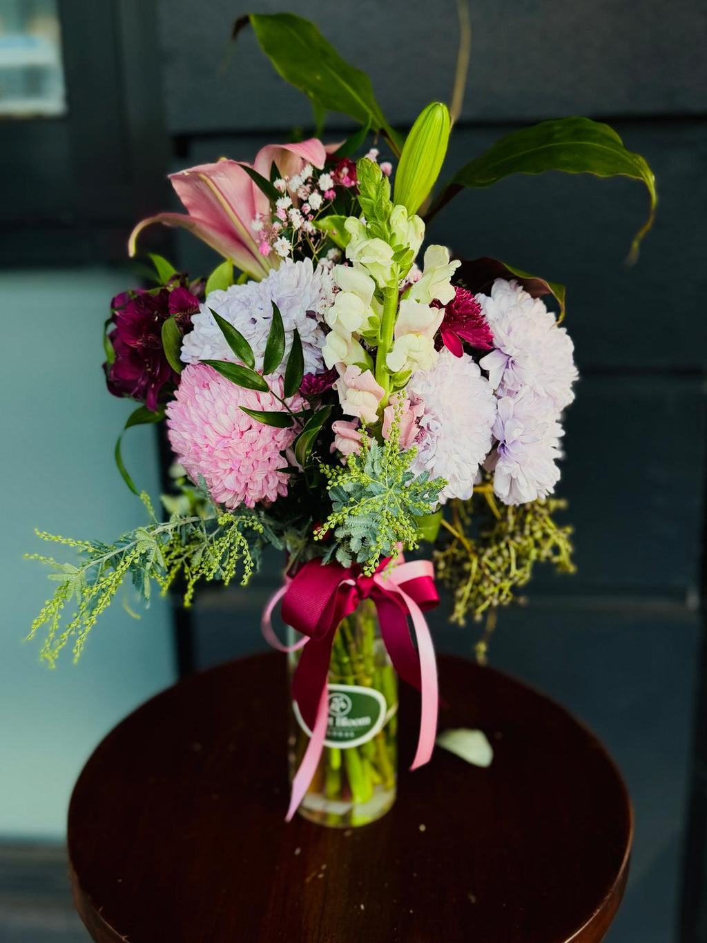 Blush Garden Vase Arrangement