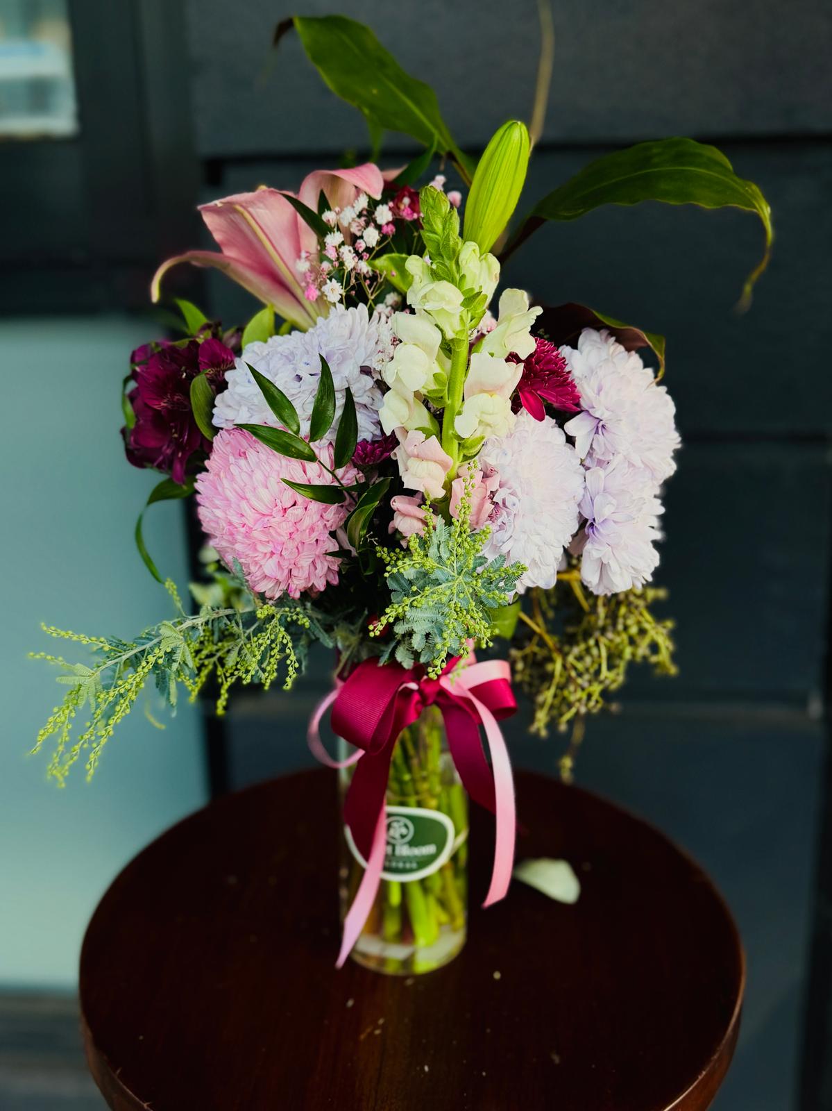 Blush Garden Vase Arrangement