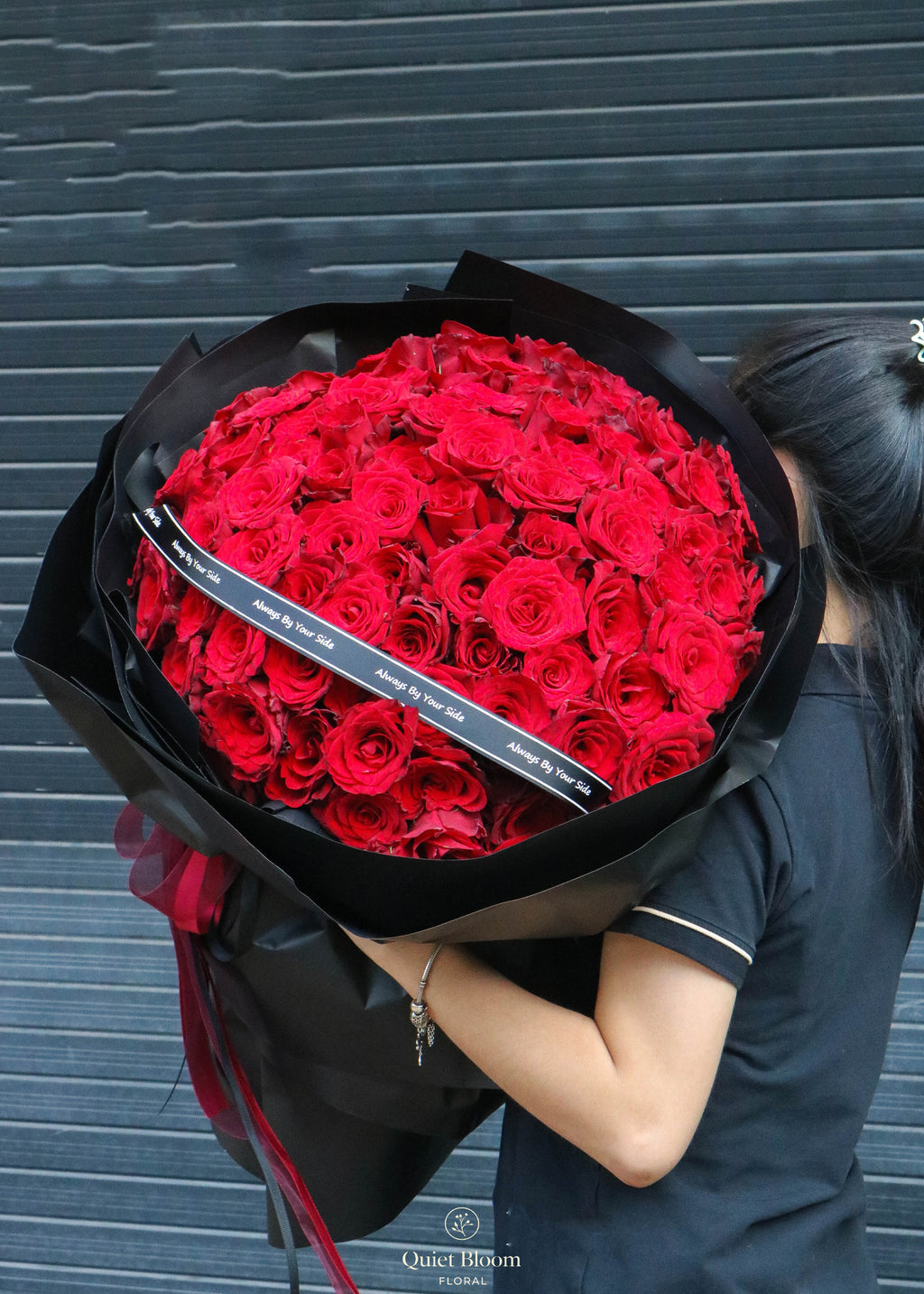 100 Red Roses Bouquet